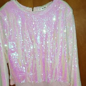 Unicorn sequin bodysuit
